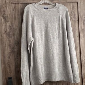 J.Crew NWT Men’s XL Grey Ultra Soft 70% Polyamide 30% Lamb Wool Casual Sweater